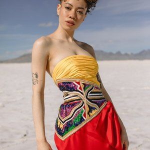 Ann Lawrence Beaded Dress